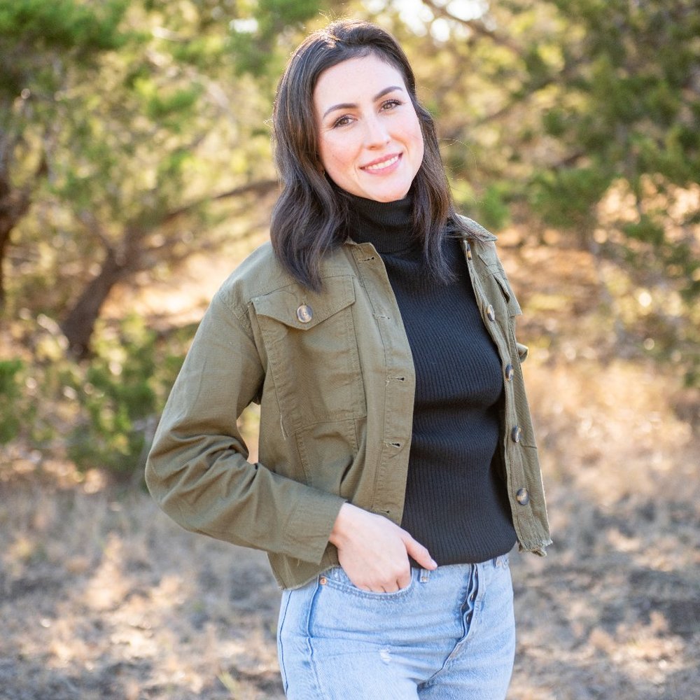 Cropped Utility Jacket